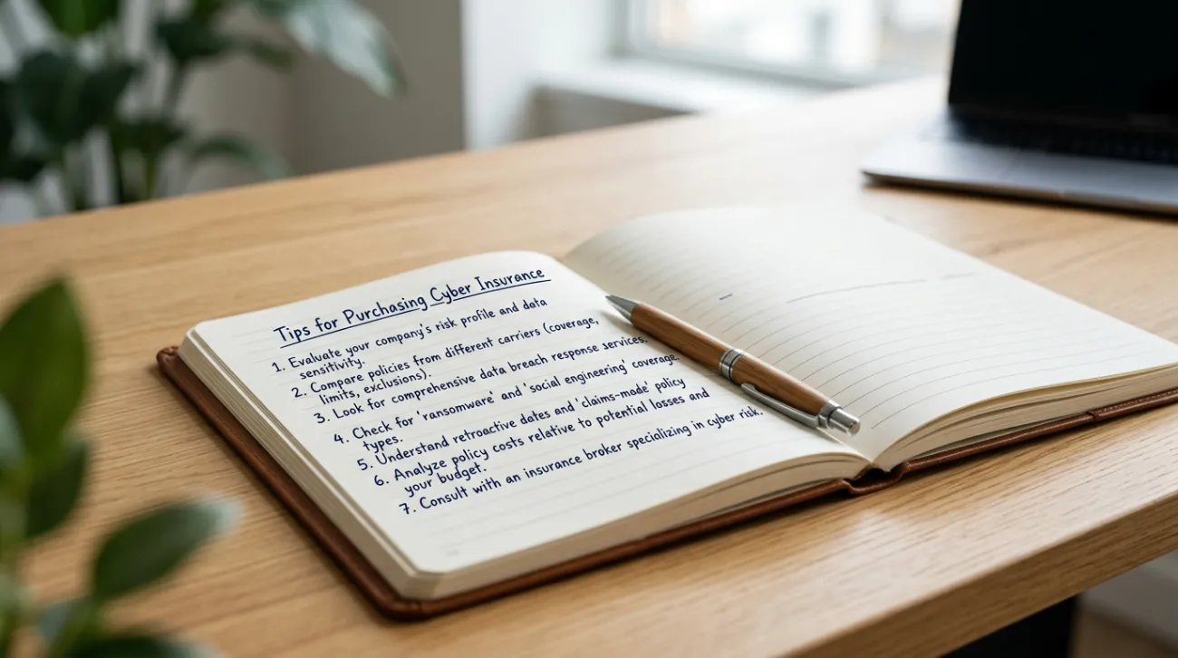 Tips for Purchasing Cyber Insurance